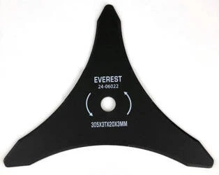 TARCZA TNĄCA UNIWERSALNA 3 ZĘBY ŚREDNICA OTWORU 20mm SZEROKOŚĆ 305mm GRUBOŚĆ 3mm EVEREST2406022 24-06022