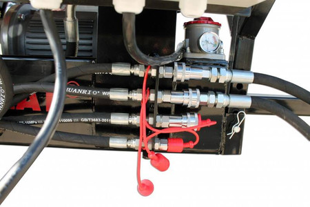 Piło-łuparka elektryczna 20 ton OPTIMAT Titanium CLS20-E 480