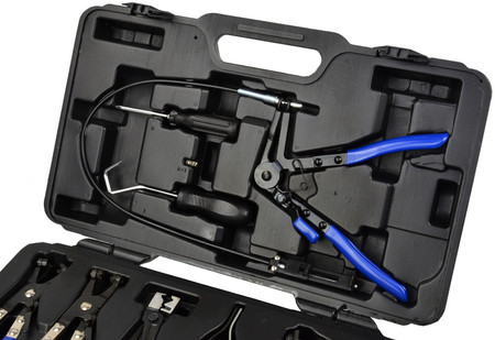 Szczypce Do Opasek Taśmowych 9szt Geko G01655