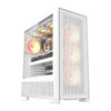 Obudowa komputerowa DarkFlash AIRNOVA (biała) + 3 wentylatory