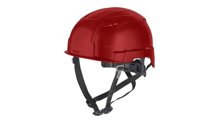 HEŁM KASK OCHRONNY CZERWONY WENTYLOWANY BOLT200 MILWAUKEE  