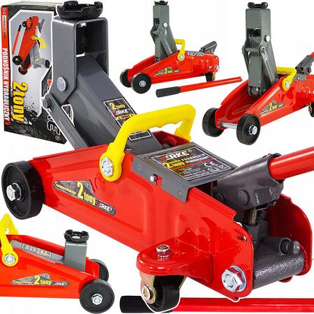 Podnośnik hydrauliczny 2T samochodowy żaba niskoprofilowy Verke V80098