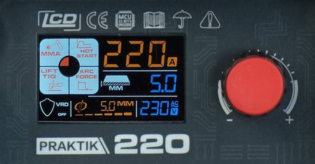 Spawarka Inwerterowa IDEAL Praktik 220 LCD