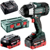 Klucz Udarowy SSW 18 LTX 1750 BL Zakrętak + 2 Akumulatory Z Ładowarką Metabo