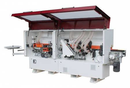 Okleiniarka kompaktowa z wstępnym frezowaniem OPTIMAT ONE cyklina promieniowa, cyklina płaska (klejowa), agregat polerki