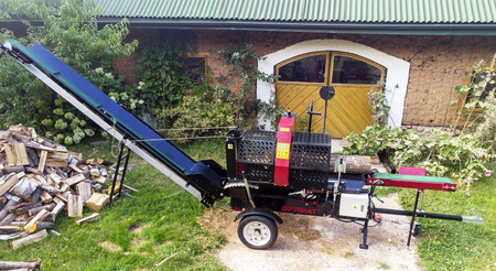 Piło-łuparka elektryczna 12 ton OPTIMAT Titanium CLS 12