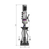 Wiertarka z przekładnią Optimum DH35V OPTIdrill 3034253