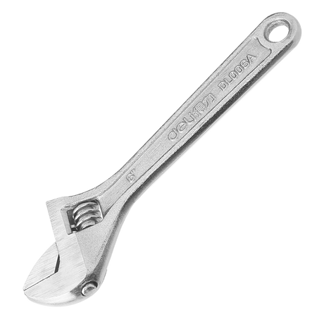 Klucz nastawny Deli Tools EDL006A, 6" (srebrny)