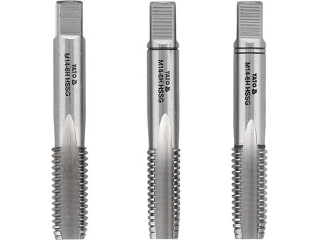 Gwintownik ręczny M14 3szt. Yato YT2940