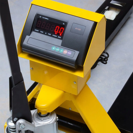 Wózek paletowy, paleciak 3000kg z wagą Viber P3000W