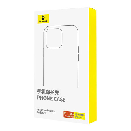 Etui Baseus SkyRing Magnetic ze stojakiem dla iP 14 Pro Max + szkło hartowane i zestaw czyszczący (fioletowy)