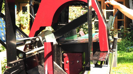 Piło-łuparka elektryczna 20 ton OPTIMAT Titanium CLS 20-E 380