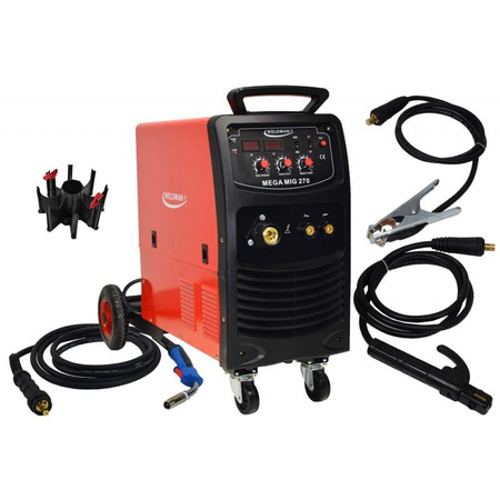 PÓŁAUTOMAT INWERTOROWY MEGA MIG 270 4X4 WELDMAN 103116