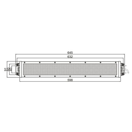 LAMPA DIODOWA 56W 630mm OPTIMUM 3351041