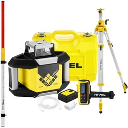 Niwelator laserowy (czerwony) Nivel System NL300R Digital + zestaw