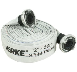 Wąż Strażacki Parciany Do Wody Szamba 2'' 30m Do Pompy VERKE V60132