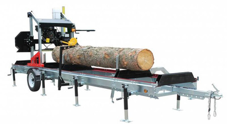 Trak taśmowy spalinowy OPTIMAT Timberland TMG 660S z osłoną taśmy oraz układem jezdnym RST6