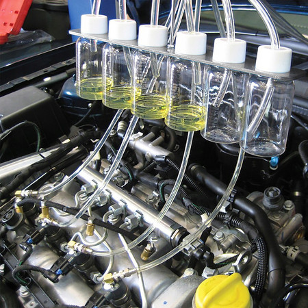 Tester ciśnienia przelewowy wtryskiwaczy common rail Verke V86260