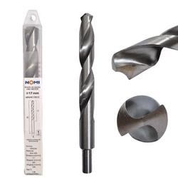 Wiertło do metalu 17mm Nomi hrc vector do stali tworzyw drewna żeliwa 