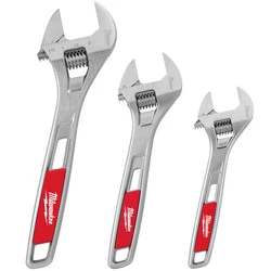 Zestaw kluczy nastawnych 150, 200, 250mm 3szt Milwauke 4932493414