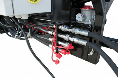 Piło-łuparka elektryczna 20 ton OPTIMAT Titanium CLS20-E 480