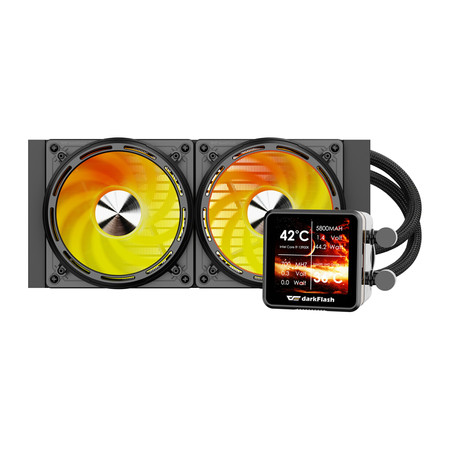 Chłodzenie wodne do procesora DE240 (czarne)