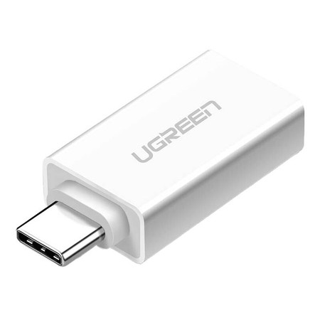Adapter USB-A 3.0 do USB-C 3.1 UGREEN US-173 (biały)