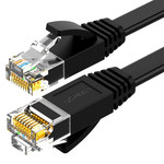 Płaski kabel sieciowy UGREEN  NW102 Ethernet RJ45, Cat.6, UTP, 10m (czarny)