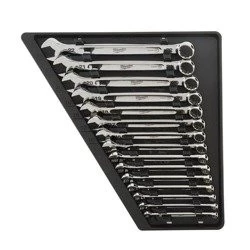 Zestaw kluczy płasko-oczkowych 15 szt.  Milwaukee 4932464258