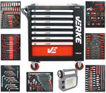 Szafka narzędziowa z wyposażeniem EVA 298 elementów Verke V33110 + Lampa GRATIS