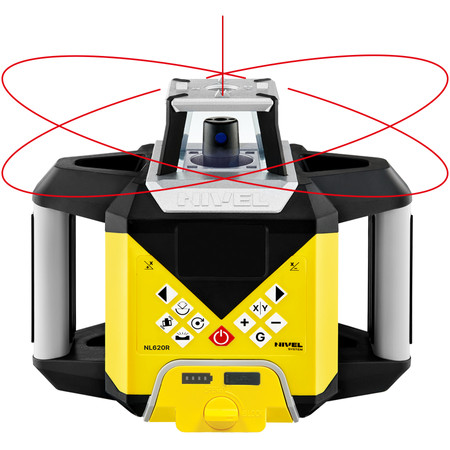 Niwelator laserowy (czerwony) Nivel System NL620R Digital + zestaw
