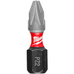 Bity udarowe shockwave PZ2 25mm Milwaukee 4932430864