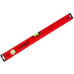 Poziomnica 60cm PRO600 malowana czerwona PRO A1060