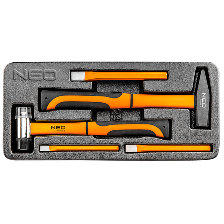 Szafka narzędziowa z narzędziami 129 el NEO Tools 84-222+G