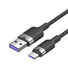 Kabel USB 2.0 A do USB-C 6A Vention CTOBH 2M (czarny)