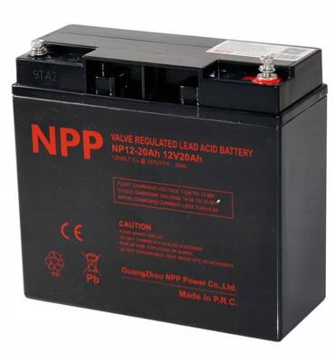 Akumulator Npp Np12-20 (12v/20ah) AL-KO 493589