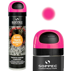 Farba do znakowania TRACK MARKER różowa 500 ml SOPPEC