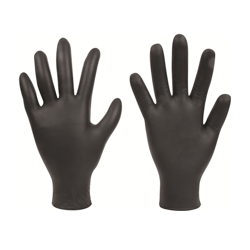 Rękawice nitrylowe czarne 1 szt. XL Forch 54052604