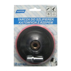 Tarcza do szlifierki kątowej 125 MM M14 + Trzpień NORTON 69957387473