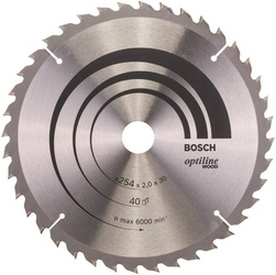 Tarcza pilarska 254x30mm 40Z Bosch 2608640438