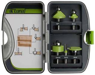 ZESTAW FREZÓW 5szt MEBLOWYCH LUNA 201690104