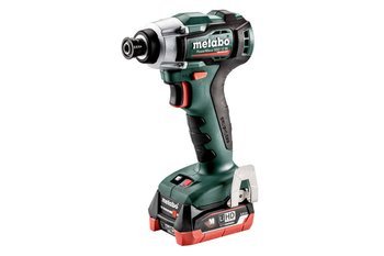 Zakrętak udarowy POWERMAXX SSD12 BL + walizka i ładowarka +2 akumulatory Metabo 601115800