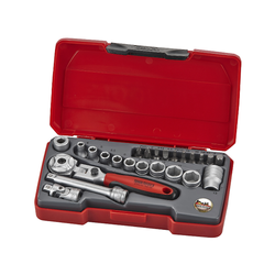 Zestaw kluczy nasadowych 1/4"  T1424S Teng Tools 18690-1005