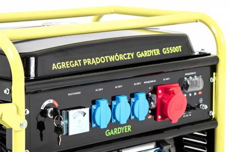 AGREGAT PRĄDOTWÓRCZY SIŁOWY 400V / 230V AVR 5500W Gardyer