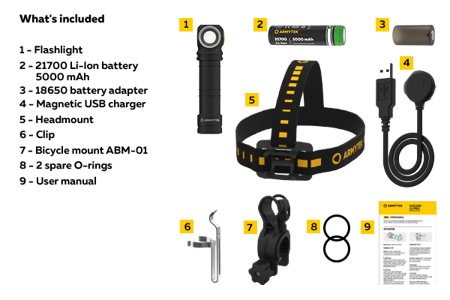 ARMYTEK LATARKA WIZARD C2 PRO MAX WHITE