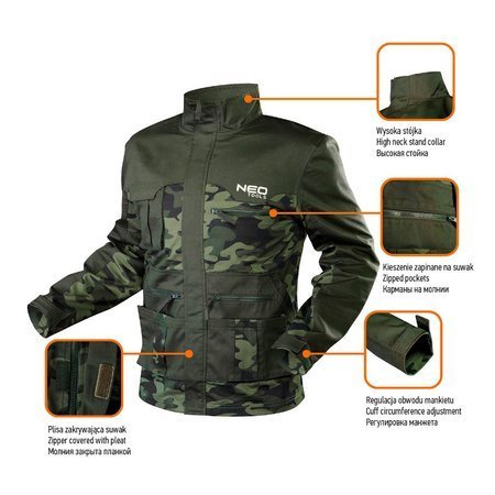 BLUZA ROBOCZA CAMO L NEO Tools 81-211-L