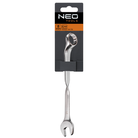 Klucz Płasko-Oczkowy 90° 8mm Neo Tools 09-779