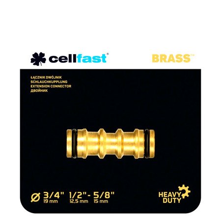Łącznik Dwójnik BRASS Cellfast 52-840