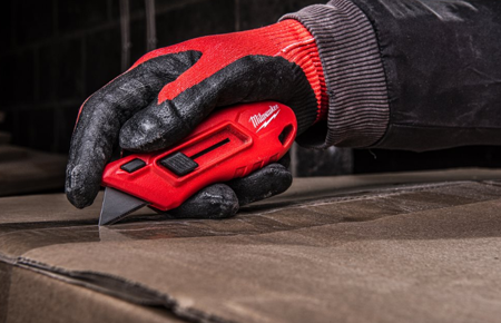 NÓŻ Z RĘKOJEŚCIĄ HEAVY DUTY MILWAUKEE 4932471359