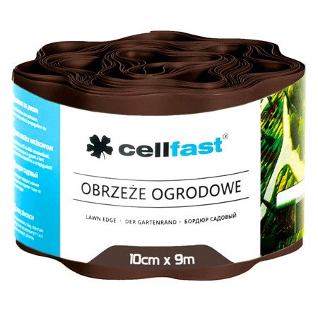 Obrzeże Ogrodowe Brązowe 10cm 9m Cellfast 30-011